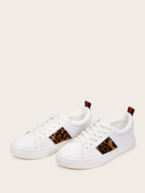 shein leopard sneakers