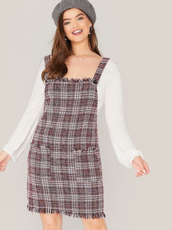 shein pinafore