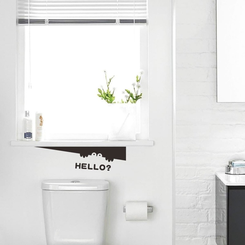 

Toilet Funny Wall Sticker