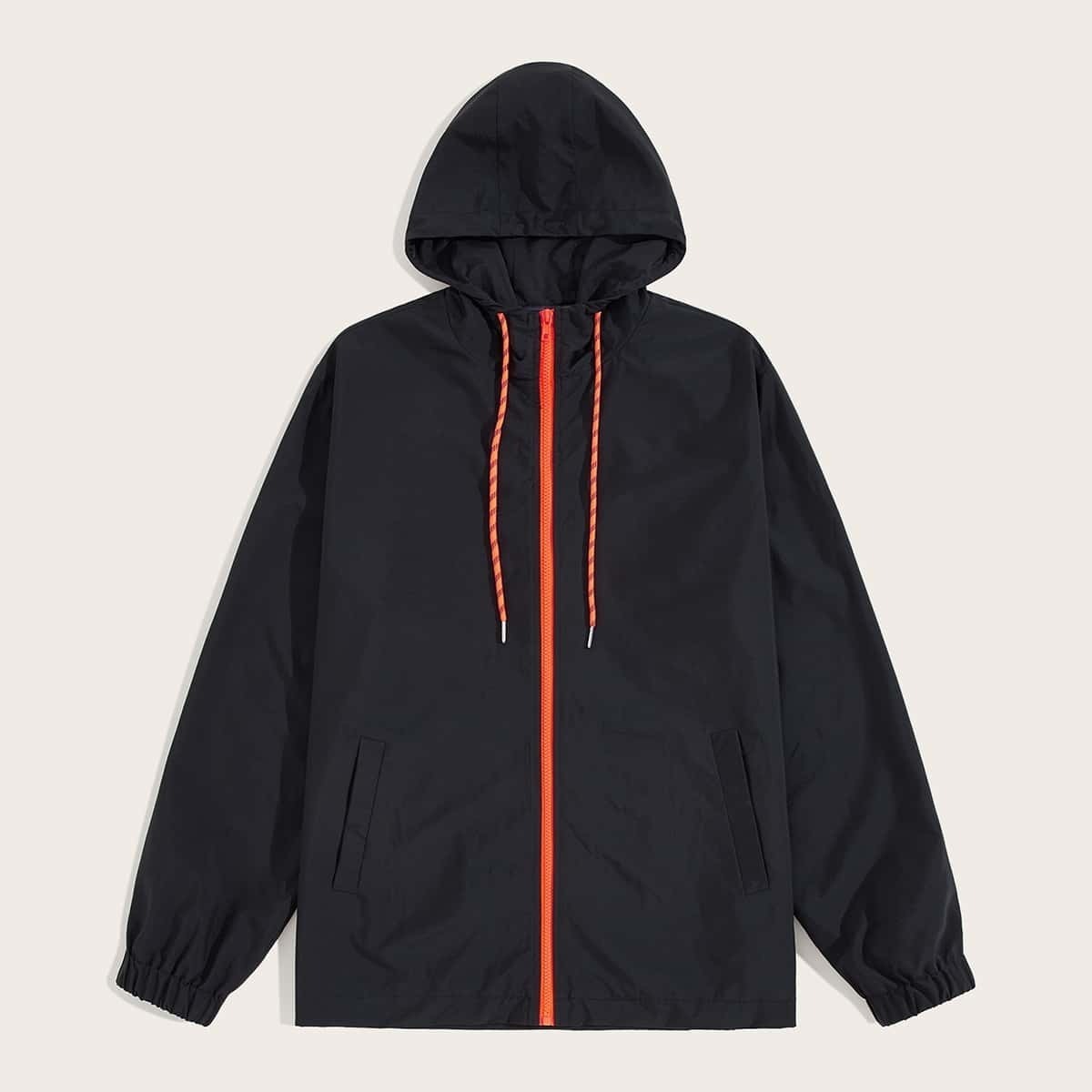 

Guys Slant Pocket Front Jacket, Navy