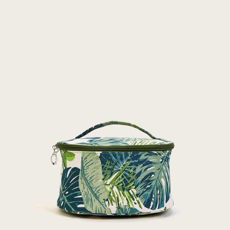 

Tropical Pattern Makeup Bag, Multicolor