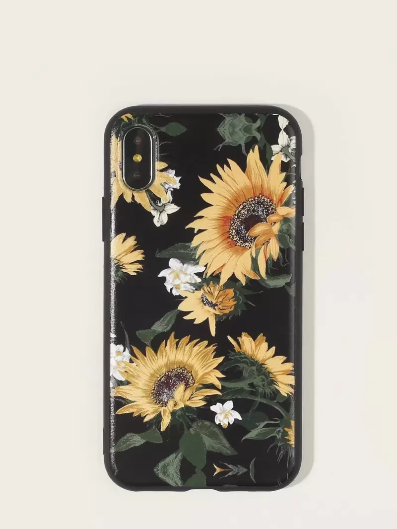 coque iphone xs tournesol