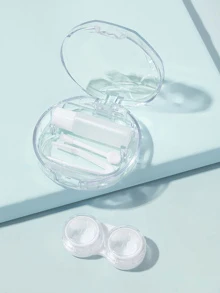透明隱形眼鏡盒5件套 - 無色 - 查看 1