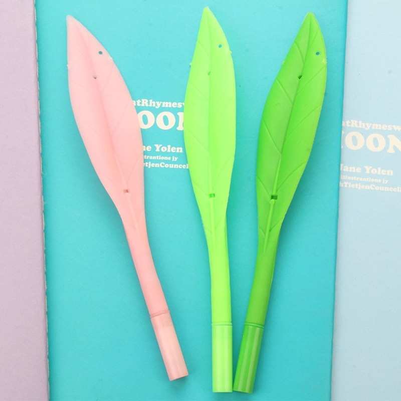 

Random Banana Leaf Shaped Erasable Gel Pen 2pcs