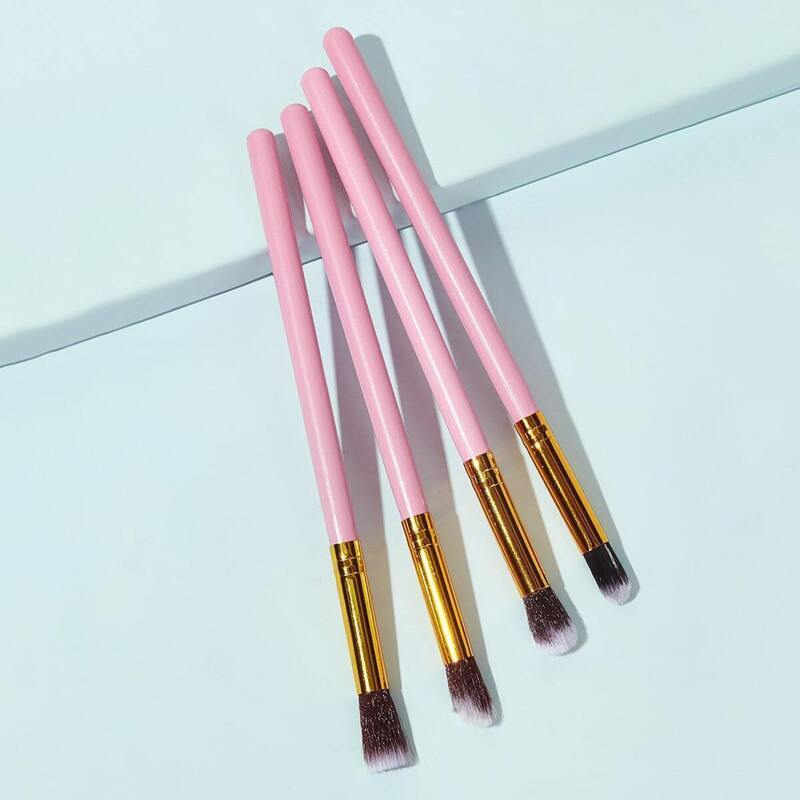 

Duo-fiber Eyeshadow Brush 4pcs, Pink