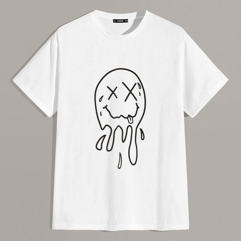 

Guys Graphic Print Tee, White