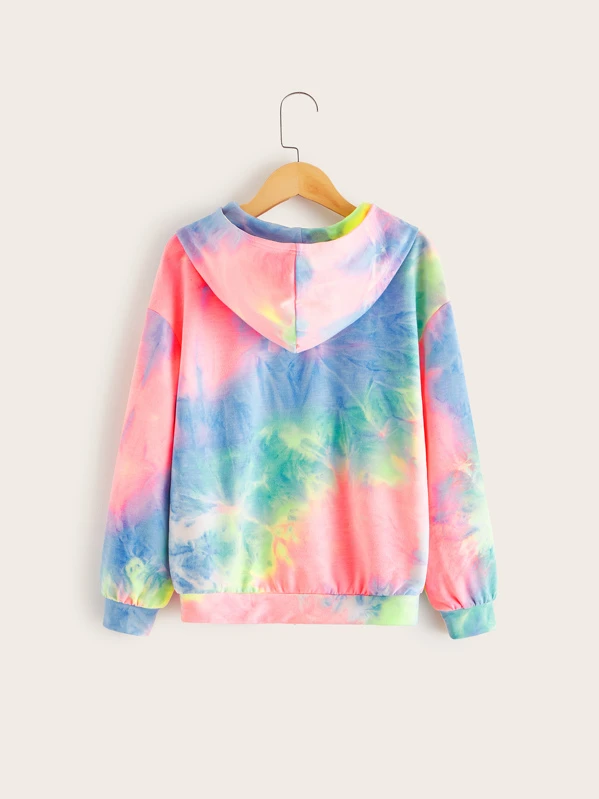 tie dye sweatshirt shein