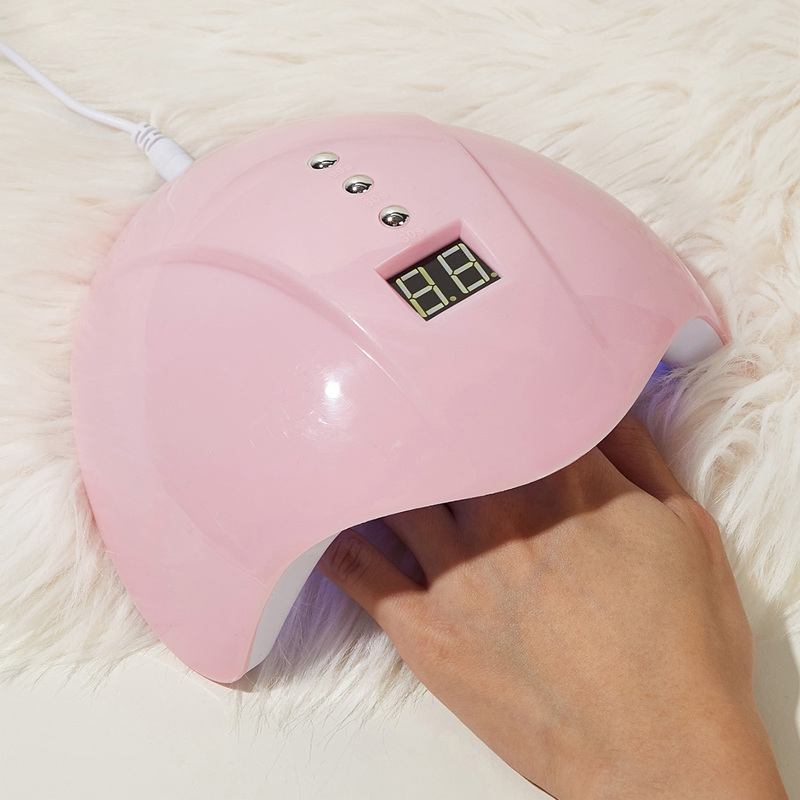 

ROMWE FUNSTUFF Nail Phototherapy Machine, Baby pink