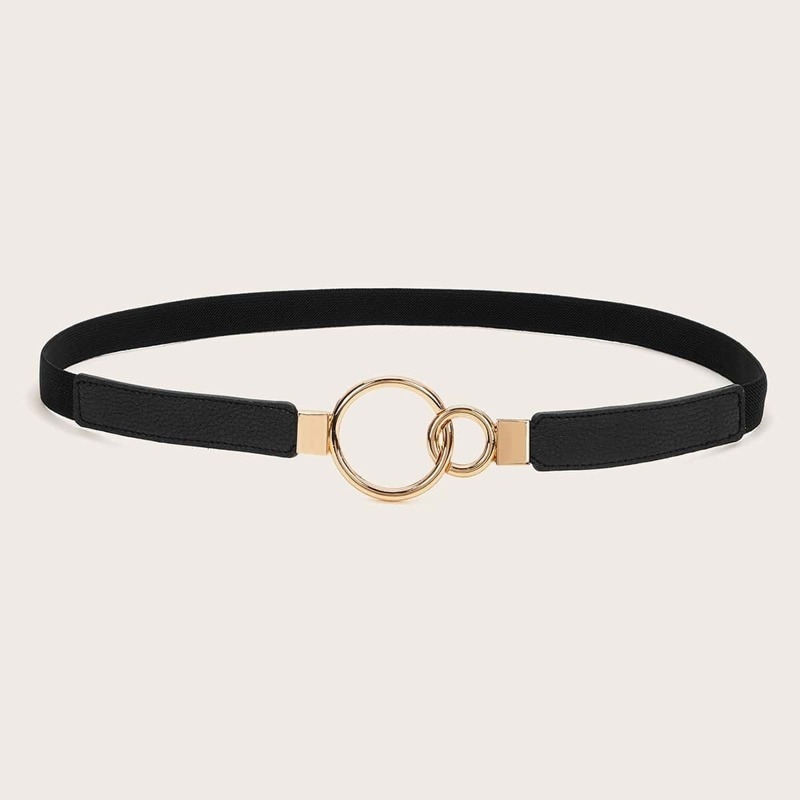 

Link Decor Buckle Belt, Black