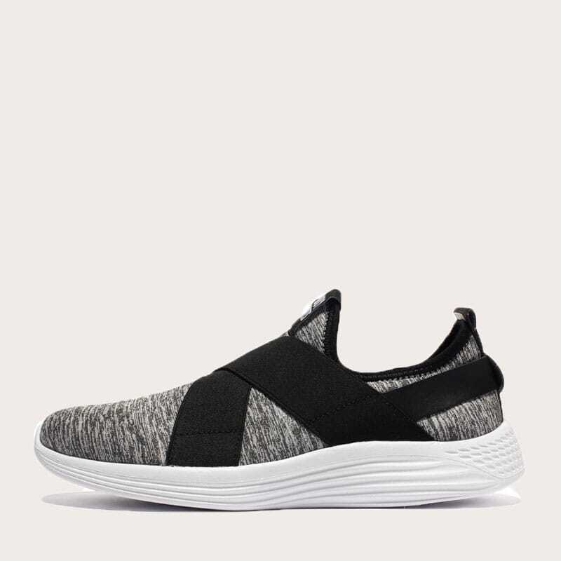 

Guys Slip On Wide Fit Sneakers, Grey
