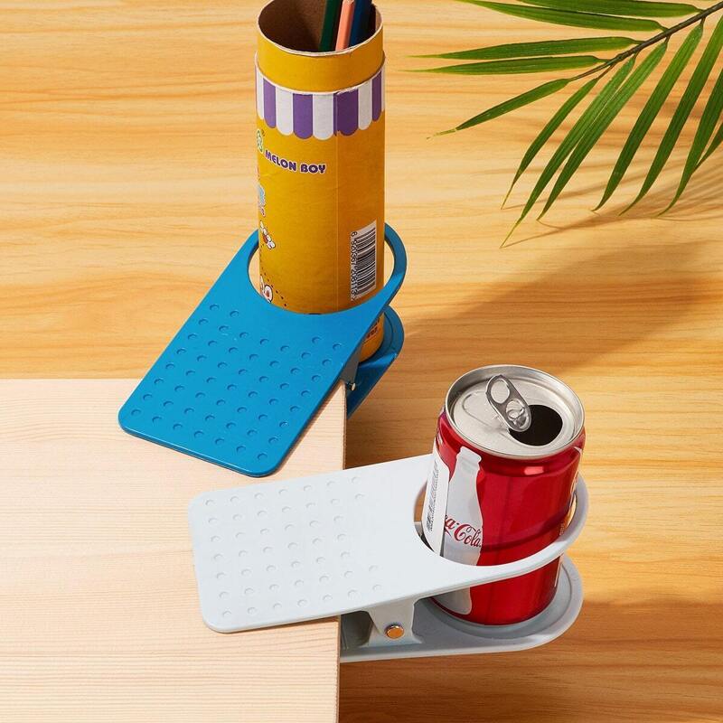 

Random Table Side Cup Holder Clip 1pc, Multicolor