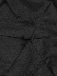 Men Solid Beanie Hat For Winter For Daily Wear Gift For Friend Casual - Black - View 3