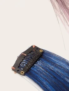 Colorful Hair Tinsel 10pcs - Multicolor - View 3