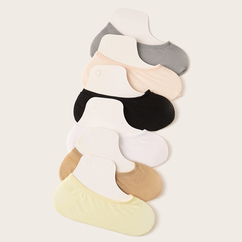

Simple Invisible Socks 6pairs, Multicolor