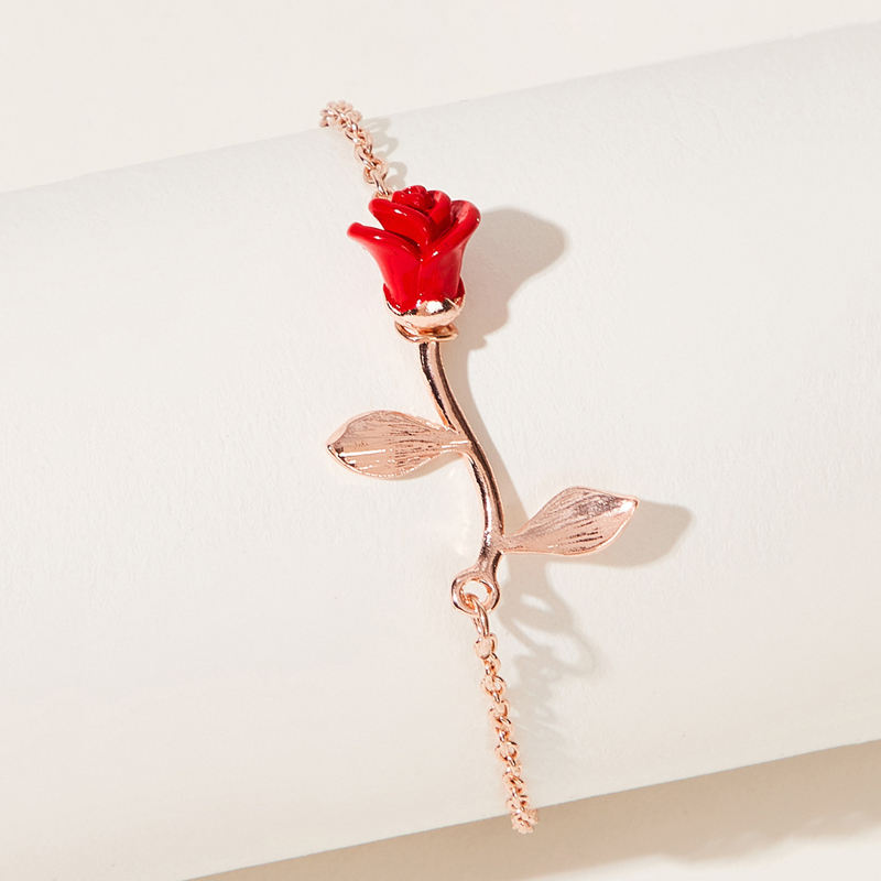

Rose Design Bracelet 1pc, Rose gold