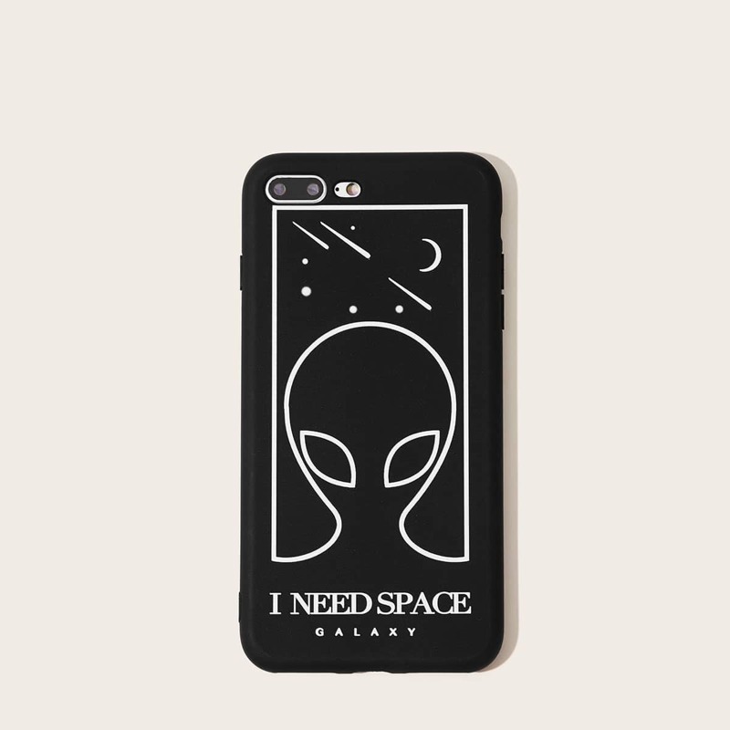 

Simple Alien Pattern iPhone Case