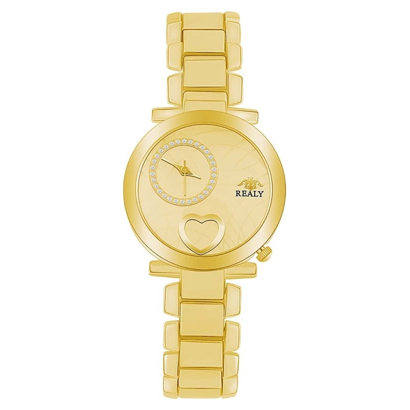 

Heart Design Dial Rhinestone Decor No Scale Watch