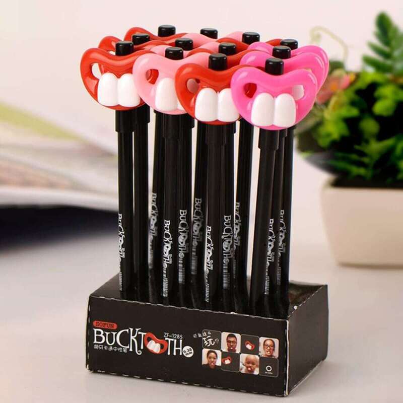 

Random Funny Teeth Gel Pen 2pcs