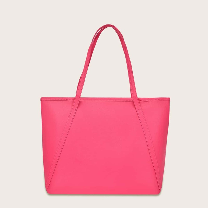 

Neon Pink Tote Bag