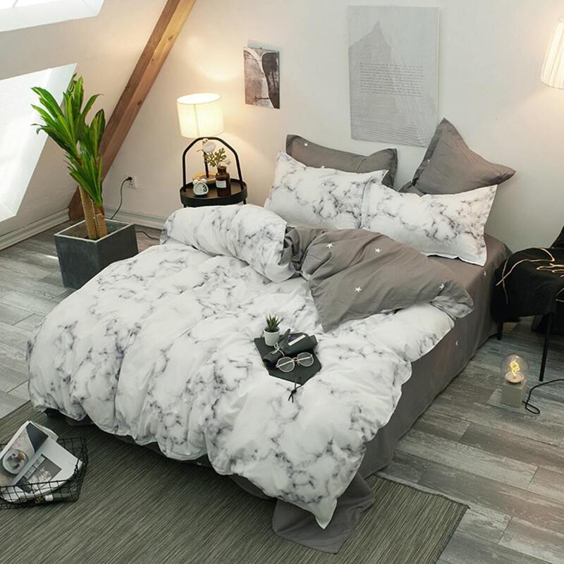 

Marble Pattern Sheet Set, Black and white