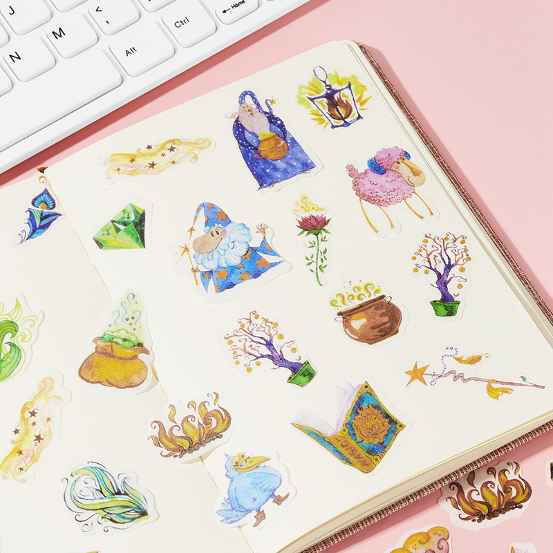 

Magic Witch Print Sticker 40pcs