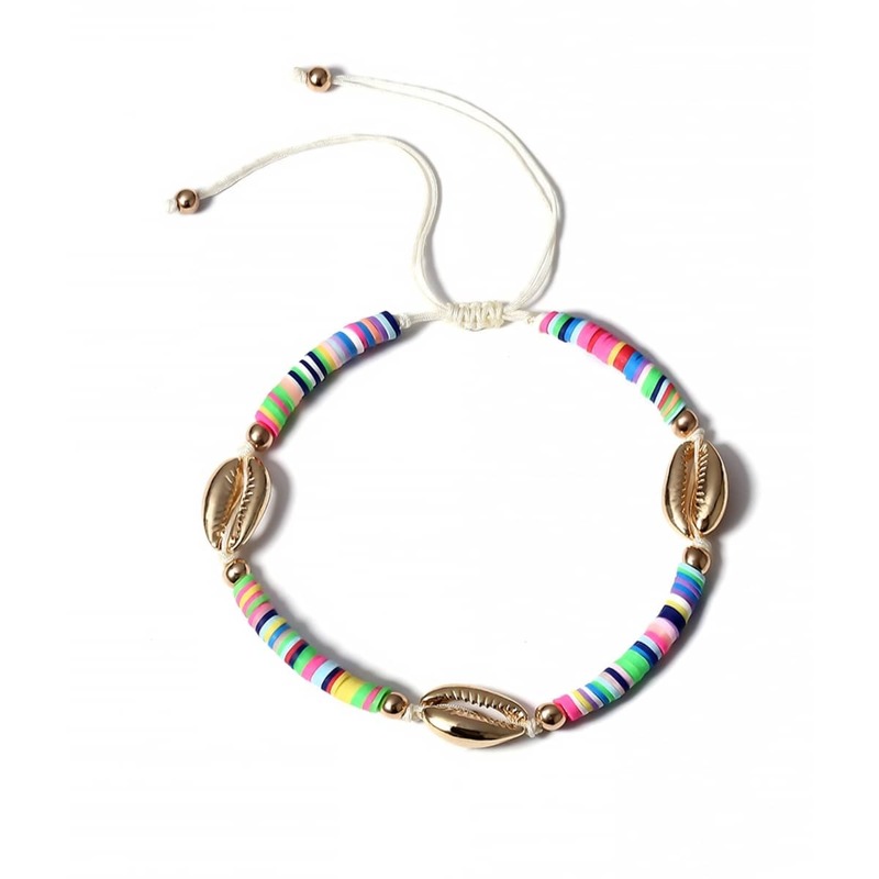 

Shell Decor Beaded Anklet 1pc, Multicolor