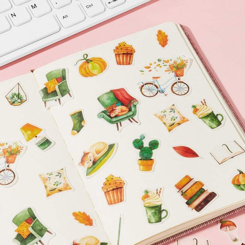 

Cartoon Mixed Pattern Sticker 40pcs