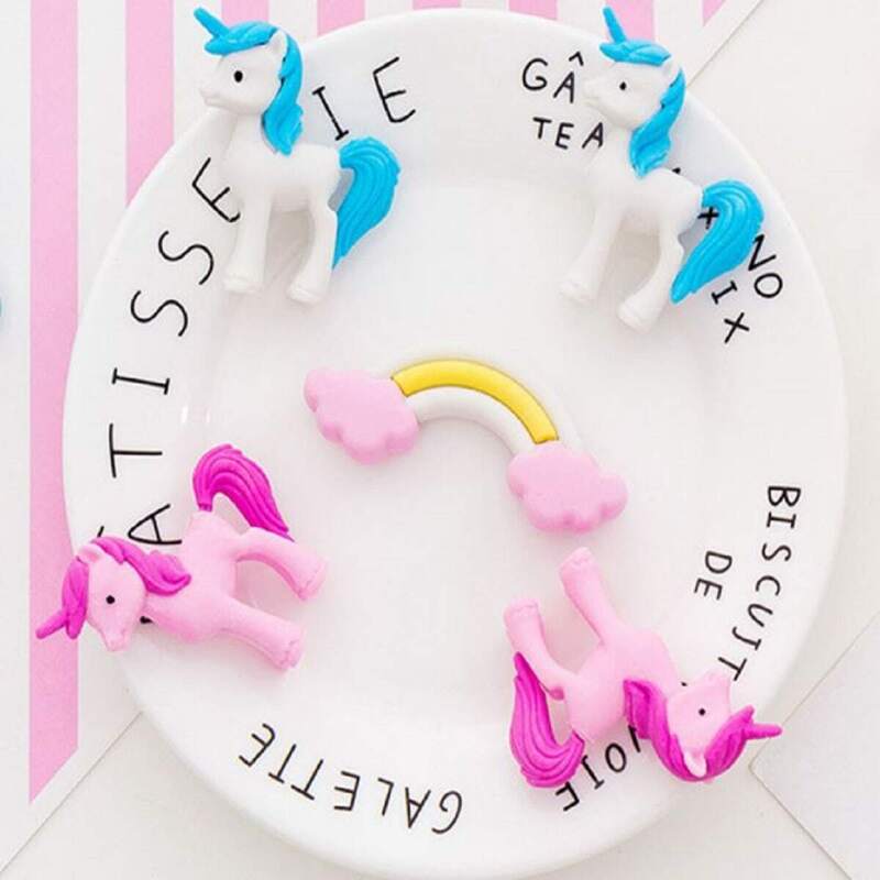 

Random Unicorn & Rainbow Shaped Eraser 1pc