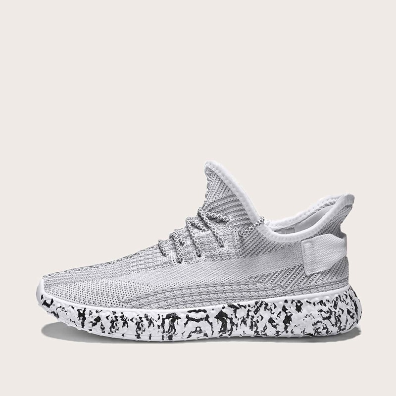 

Guys Lace-up Front Mesh Sneakers, Grey