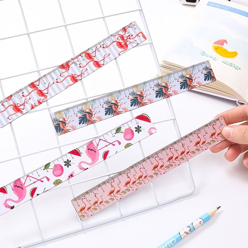 

Random Flamingo Print Bendable Ruler 1pc