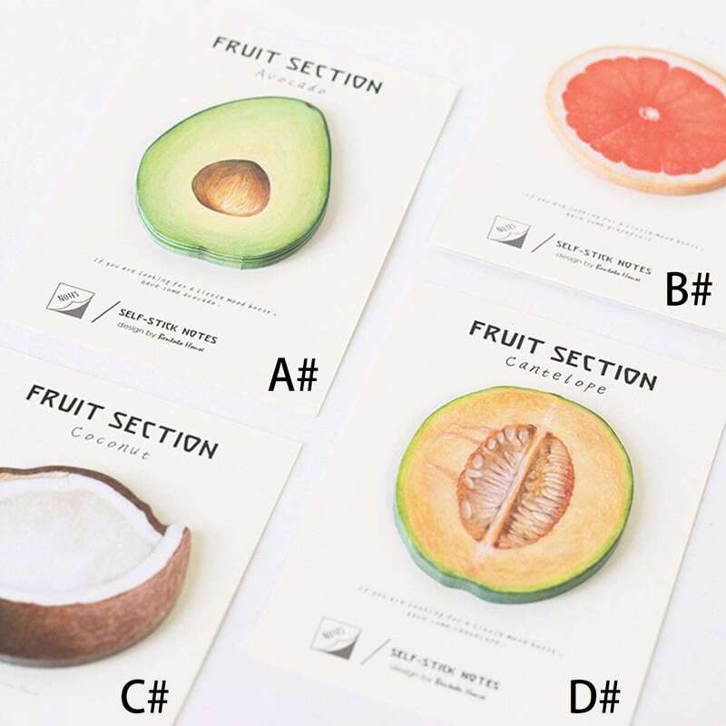 

Fruit Print Sticky Note 30sheets