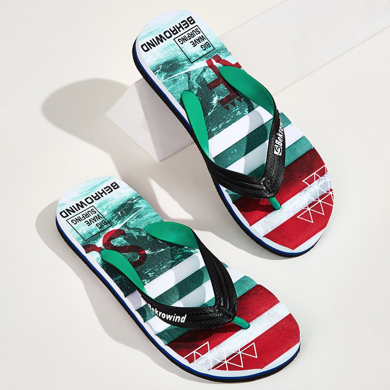 

Men Wide Fit Flip Flops, Multicolor