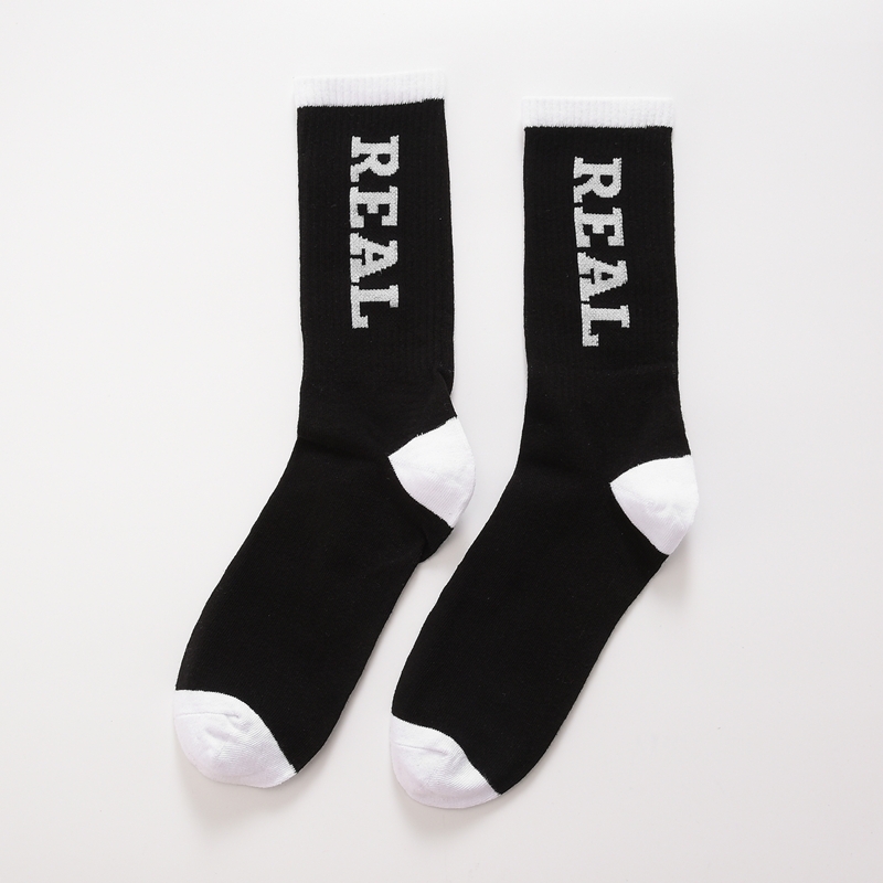 

Guys Letter Pattern Socks 1pair, Multicolor