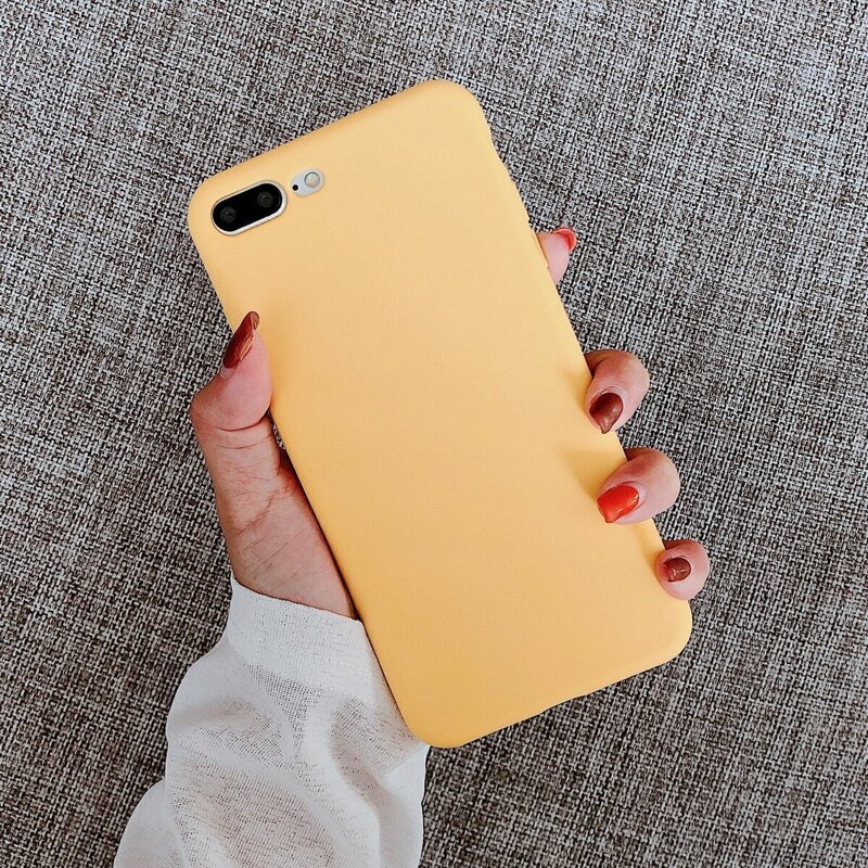 

Solid Color iPhone Case, Yellow