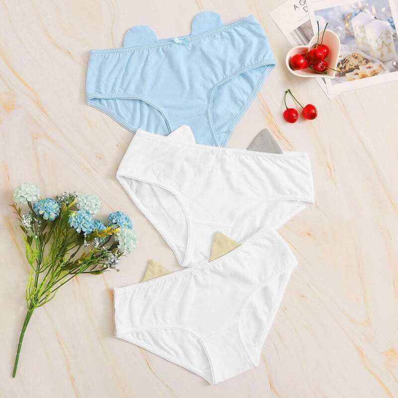 

Cartoon Graphic Panty Set 3pack, Multicolor