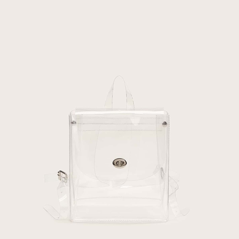 

Transparent Twist Lock Backpack