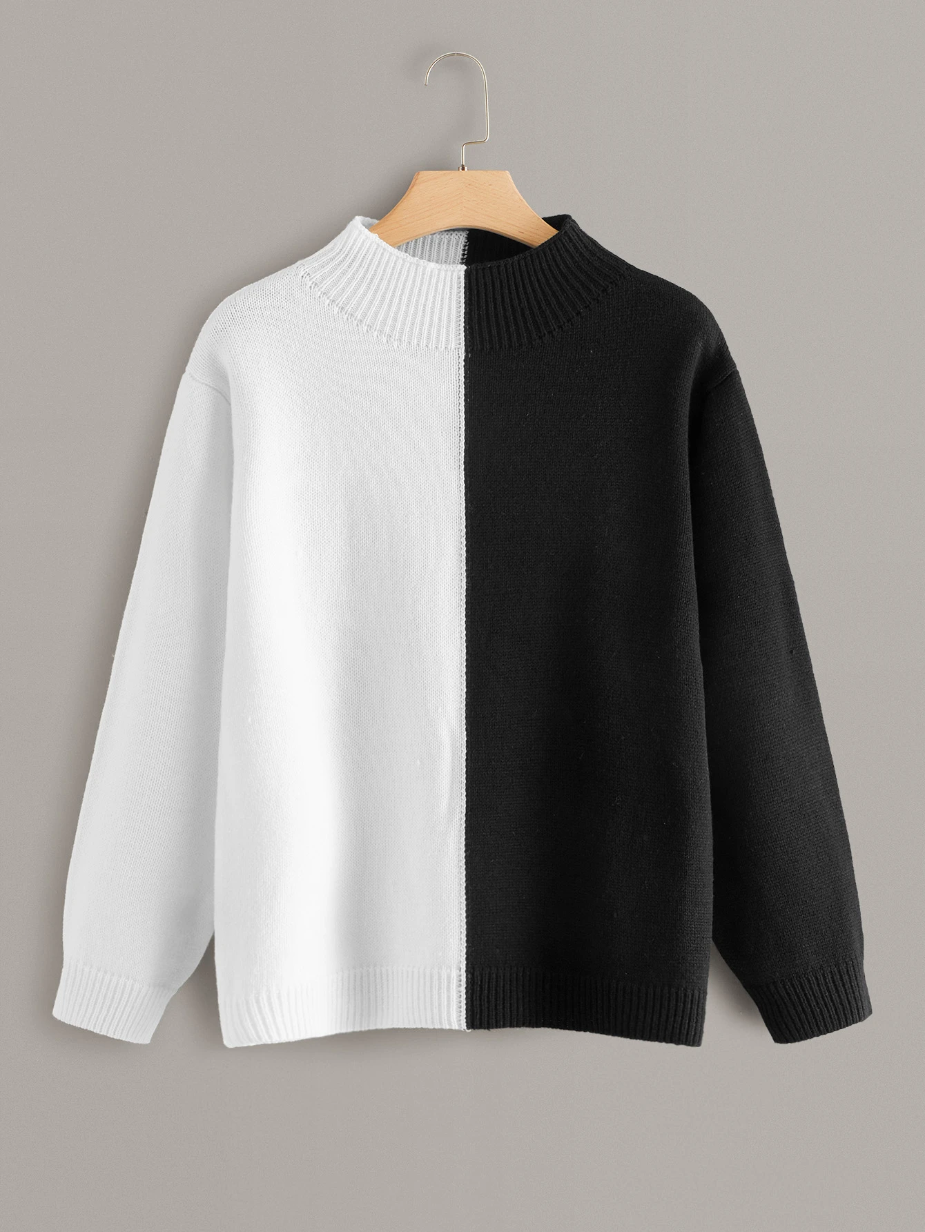 Sueter de dos colores Outlet