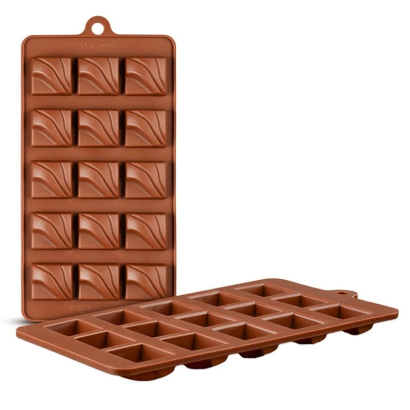 

15 Gird Chocolate Mold 1pc, Brown