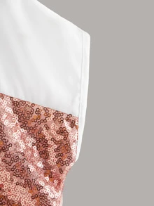 SHEIN Girls Blouses Nút Nhiều màu Casual - Nhiều màu - Xem 3