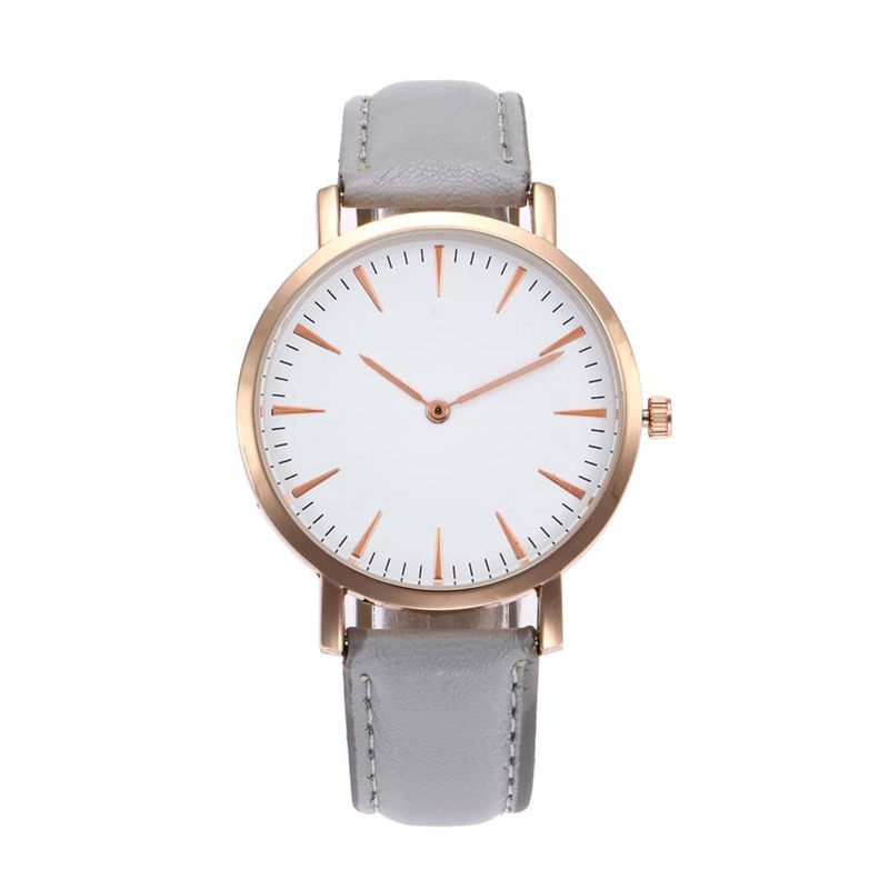 

PU Strap Round Dial Pointer Quartz Watch