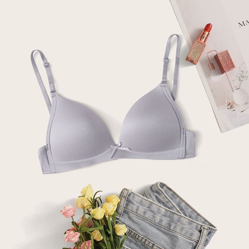 

Adjustable Strap Bra, Purple