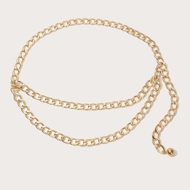 

Waist Chain Belt, Gold