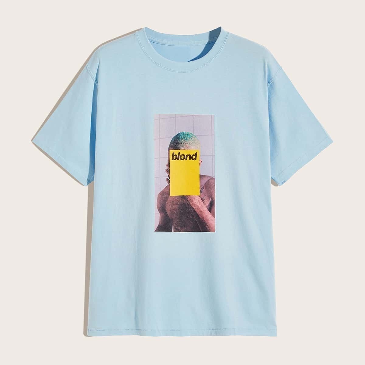

Guys Letter & Figure Graphic Tee, Blue