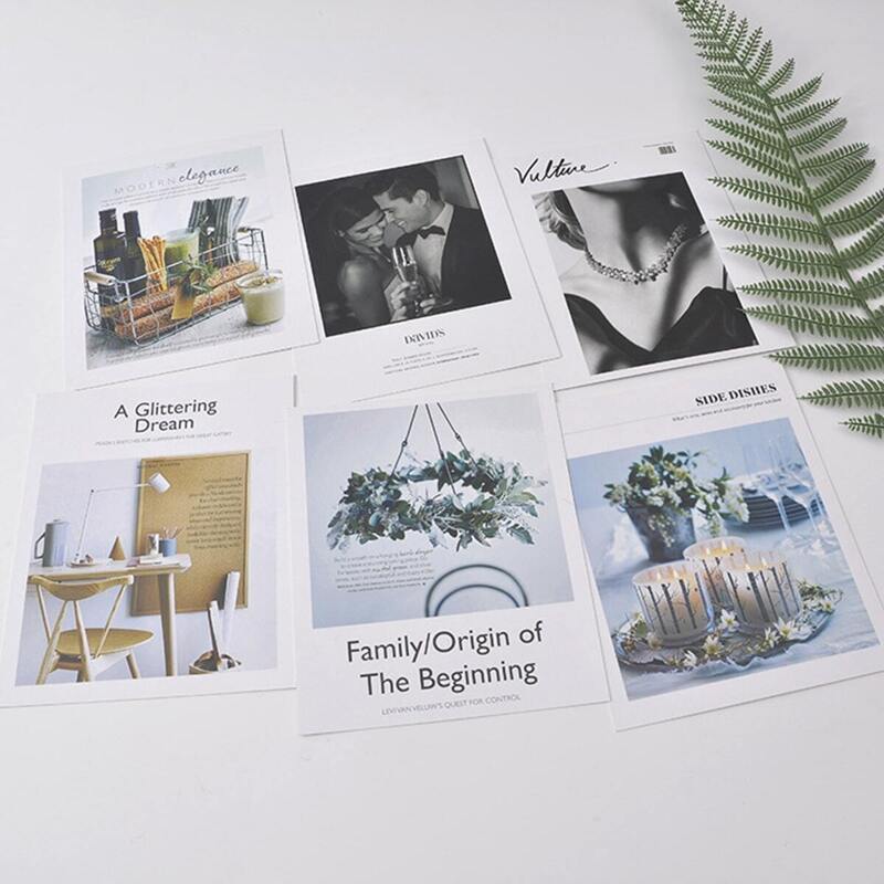 

Random Retro Decorative Card 2pcs