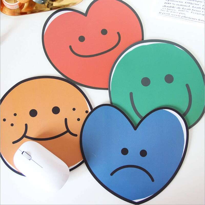 

Cute Expression Print Mouse Pad 1pc