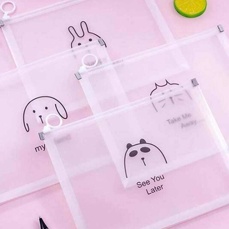 

Random Cartoon Pattern File Bag 1pc