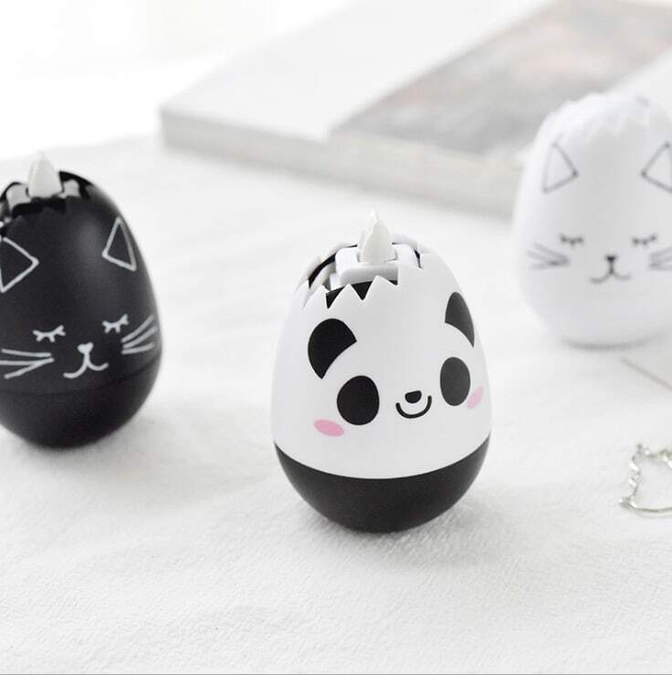 

Cute Animal Egg Correction Tape 1pc