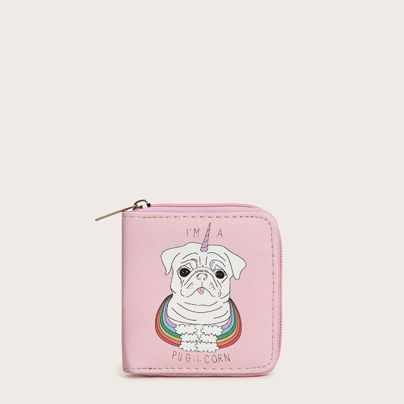 

Cartoon Pattern Purse, Multicolor