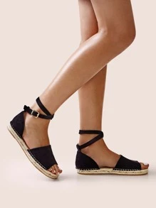 ankle strap espadrille sandals