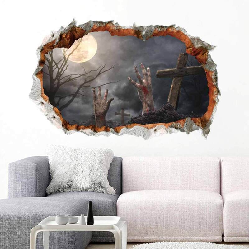 

Halloween 3D Horror Hand Wall Sticker